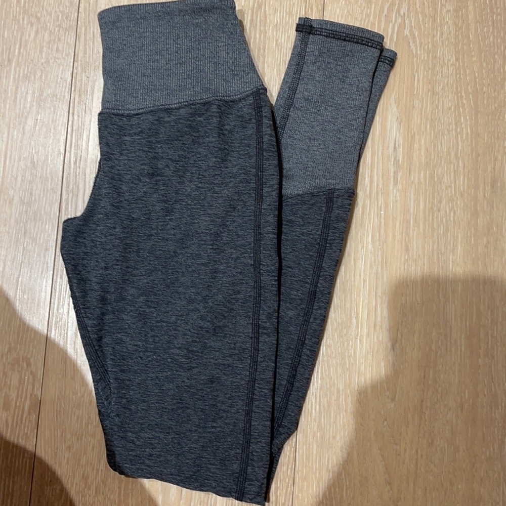 7/8 length alosoft leggings heather gray